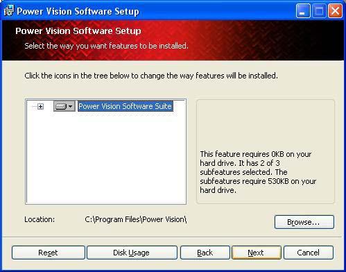 GETTING STARTED Checking the WinPV Update Client The Power Vision Software