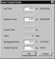 6.2 Setting the System Scan Time 6.2 Setting the System Scan Time The system scan time is set only for the MP940. The scan times determine the flow of program execution.