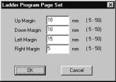 9.3 Creating Ladder Programs Display Details Type Displays the type of program for which an error was detected. Code Displays the code number for the error. Message Displays the error message.