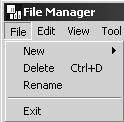 2 Manager Functions 2.2.3 Command Menus (2) Expanded PLC Folder Diagram When creating a new PLC folder, the data folder groups under the PLC folder are generated automatically as shown below.