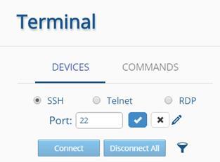 Edit the Port if desired by clicking the port number, and using the Increment/Decrement button that appears to specify another port and click the Submit button.