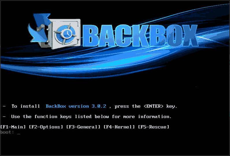 Installing BackBox To install BackBox: 1. Insert the CD in the drive.
