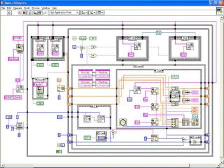 Likewise, new output values can be shown on the front panel by code executed in the block diagram.