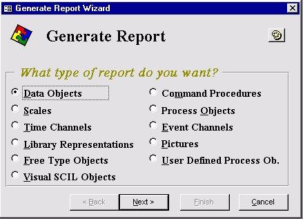 9 Documentation Tool 1MRS751258-MUM Figure 80. The Generate Report wizard. The button with a palette icon opens a dialog for customizing colors of generated reports.