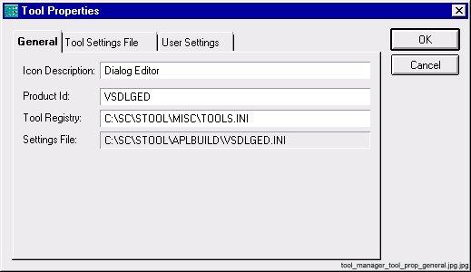 1MRS751258-MUM 5 Configuring User Interface Figure 35. Dialog for moving a tool icon from one page to another Tool Properties The tool properties can be edited.