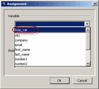 IVR Examples Creating an IVR Loop 5 Click OK. This module checks if the value of the loop variable is zero.