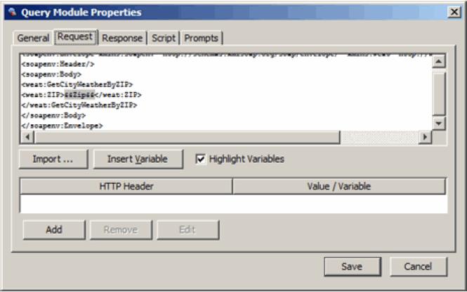 IVR Examples Creating an IVR Script with XML Web Service Query It should contain the ZIP variable delimited by &&.