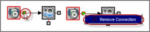 The connected module icons are now linked by an arrow: Some IVR modules provide branching. For example, If/Else and Case.