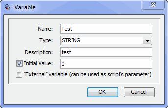 Implementing IVR Scripts Managing Variables String values can be entered as text or as text surrounded by quotes.