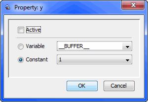 Input Module Options Properties Description Properties of the type of information selected in the Grammar menu: Appl: Whether the property is enabled. Property: Name of the property.