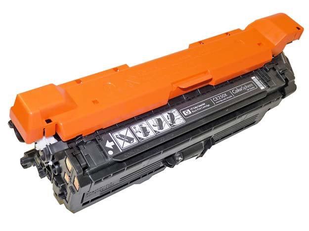 REMANUFACTURING THE HP CP3525 BLACK & COLOR TONER CARTRIDGES By Mike Josiah and the Technical Staff at UniNet First released in March 2009, the CP3525 series of color laser printers are based on a