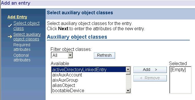 5. Specified the required attributes as follows and click Next.