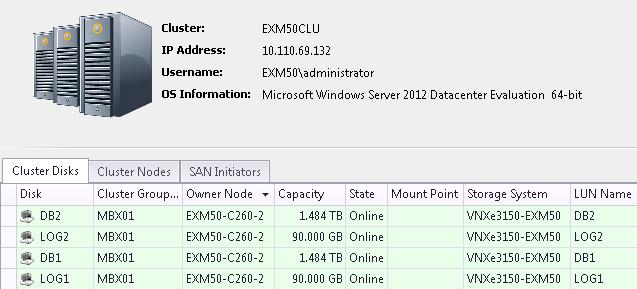 efficient manner. Figure 25 shows the same pass-through disks in the ESI GUI. Figure 25. Pass-through disks in EMC Storage Integrator Application implementation For more information, refer to EMC Storage Integrator for Windows Suite Product Guide.