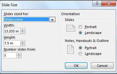 Customize Format Background The slide background can be changed by choosing a Background option from the Format Background button located in the Customize section of the Design tab.