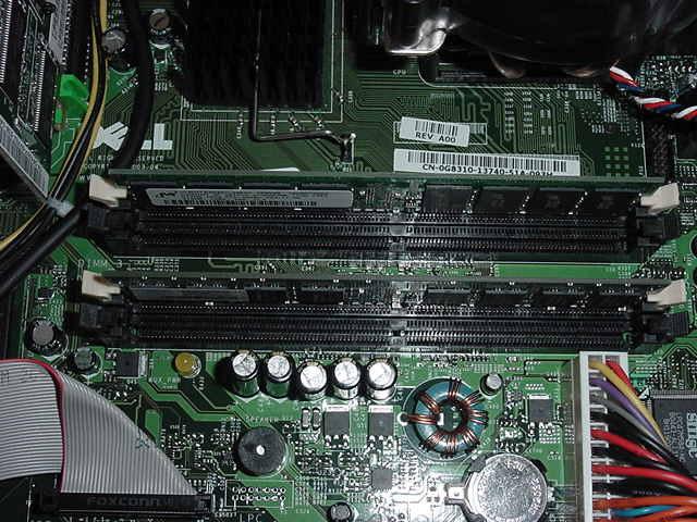 Figure 12 DDR2 seating in Dell OptiPlex GX280 Conclusion Memory technology is ever changing, and manufacturers come up with new ways to confuse users, therefore it is important to understand the
