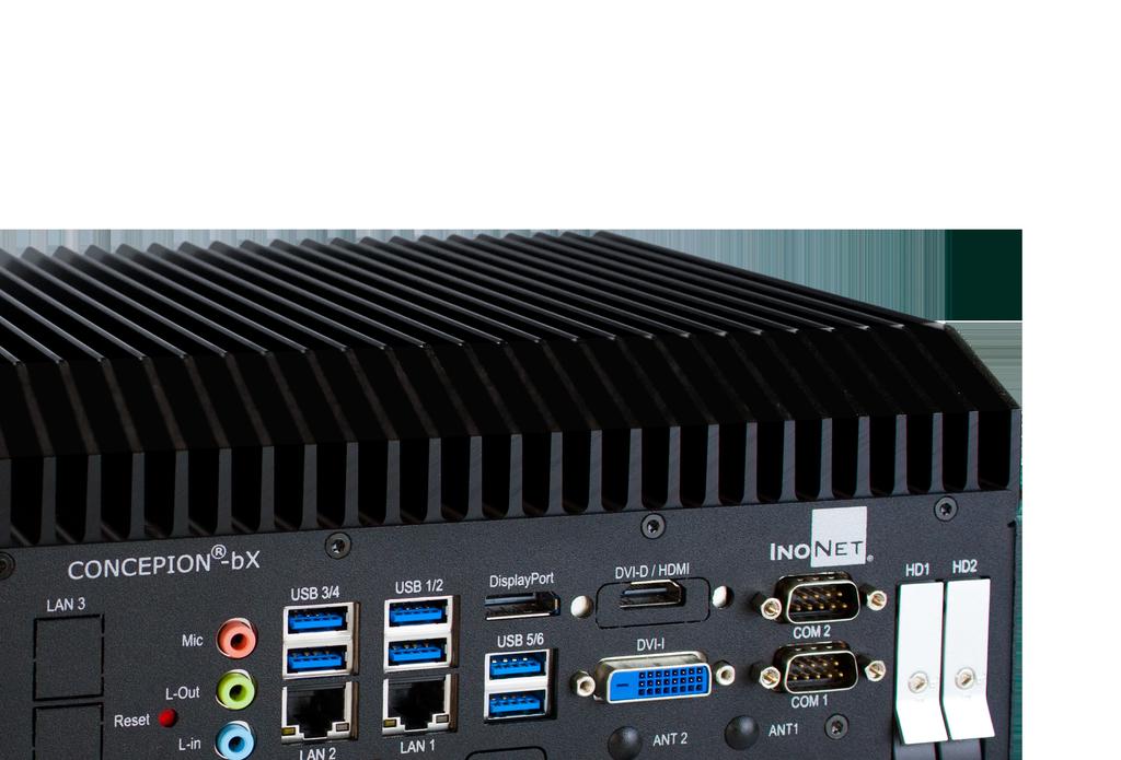 Embedded Industrial Computing Less space, more power, absolute reliability.
