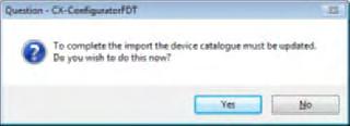 5 Operation Note Updating the Device Catalogue may take several minutes, depending on the number of installed GSD files.
