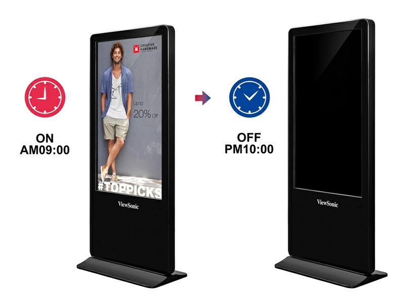 Dual 10W speakers Designed with dual integrated speakers, this display combines
