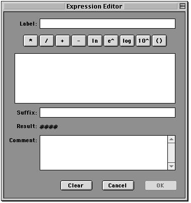 Expression Editor tool Figure 2 11. Enter Helper/Suppressor in the Label field. 12.