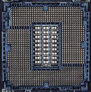 The CPU cannot be inserted if oriented incorrectly. (Or you may locate the notches on both sides of the CPU and alignment keys on the CPU socket.