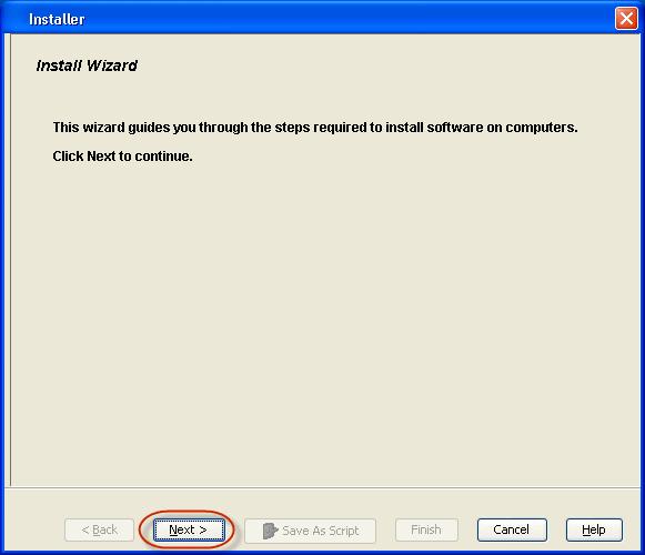 Click OK. METHOD 2: INSTALL SOFTWARE FROM COMMCELL CONSOLE 1.