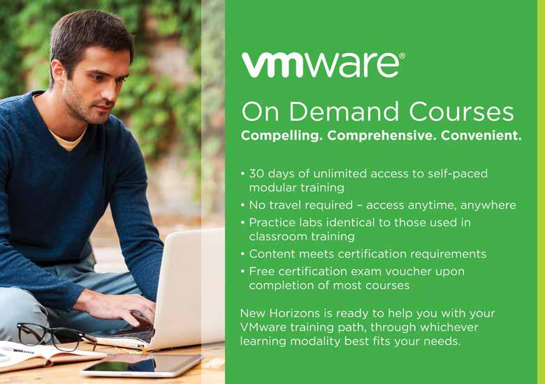 VMware Training VMWARE VREALIZE OPERATIONS MANAGER: INSTALL, CONFIGURE, MANAGE (V6.