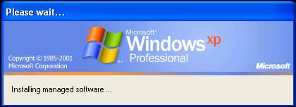 On Windows XP, for example, the following dialogue is displayed: Whilst on Windows