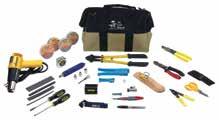 Master Splicer Tool Kit An all-inclusive master tool kit specifically designed for fiber optic cable preparation and closure/enclosure preparation.