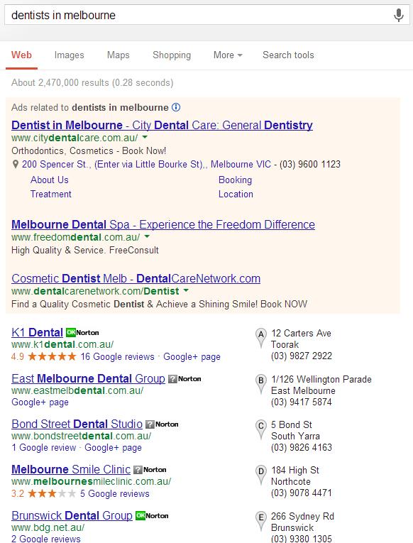 1. Google Search Local Results When anyone searches for local products or services using Google search, Google gives local businesses top priority.