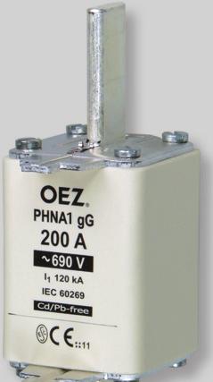 PHNA00 In [A] 80 0 PHNA00 80A gg PHNA00 0A gg Fuse-links