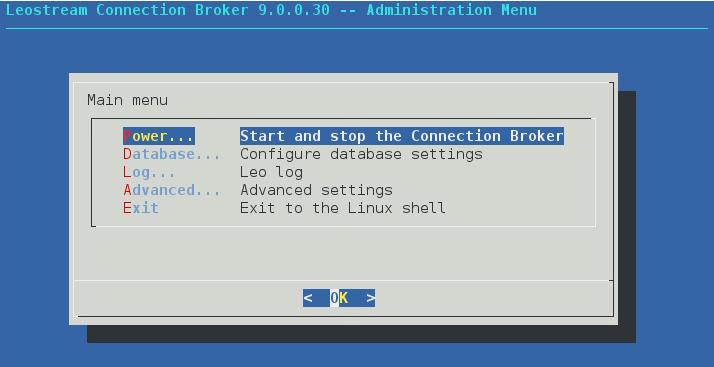Chapter 2: Using the Administration Menu Chapter 2: Using the Administration Menu The Connection Broker Administration Menu provides options for configuring your Connection Broker application within