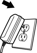 Plug the other end of the power cord into a power outlet. 5.