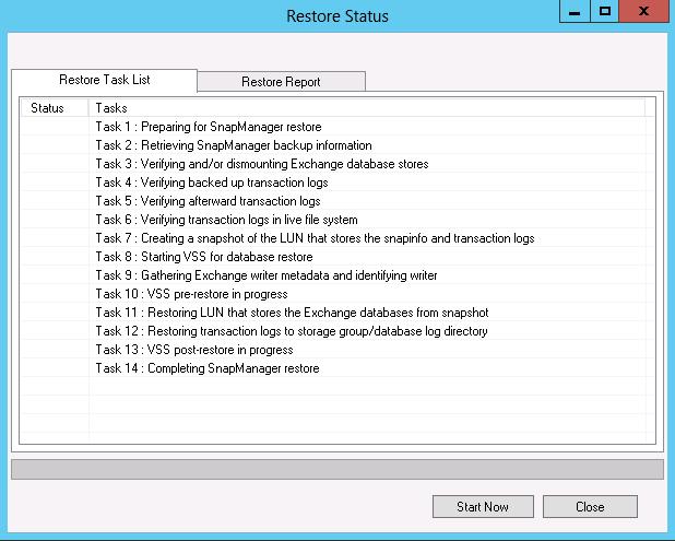 Restoring a passive copy of the database is equivalent to the action of the database reseed functionality in Microsoft Exchange server when the Recover and Mount Databases After Restore option is not