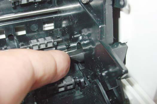 7. Using a coin or similar object, tighten the sensor adjustment screw. 8.