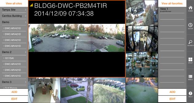 DW Mobile Pro is a paid subscription app that allows you to view, playback and record multiple surveillance systems simultaneously, capture and share video clips.