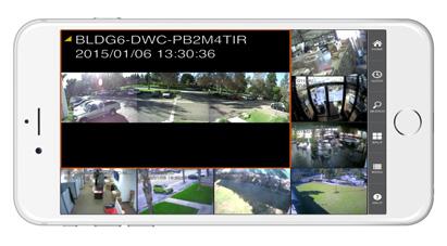 Create Unique Layouts with Cameras from Multiple Sites for the Ultimate Mobile Surveillance Experience. Drag and Drop Camera Layouts and Reordering.