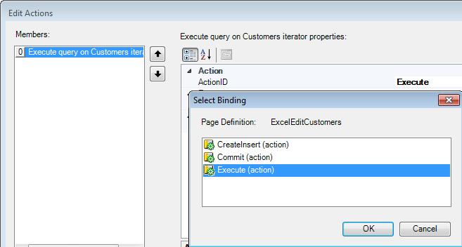 Using Action Sets 9.2.1 How to Invoke a Method Action Binding in an Action Set You can invoke multiple method action bindings in an action set.