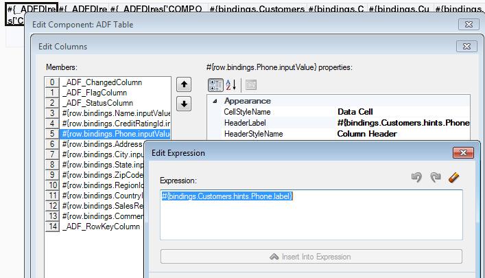 Using Labels in an Integrated Excel Workbook Figure 10-8 Runtime View of an ADF Label Component 10.4.