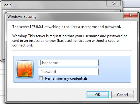 Authenticating the Excel Workbook User Figure 12-3 Dialog That Appears When a Fusion Web Application Uses Basic Authentication The end user enters user credentials and, assuming these are valid, an