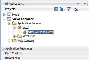 Adding an Integrated Excel Workbook to a Fusion Web Application can save the workbook anywhere you choose, you should save the workbook with the other files of the Fusion web application. 6. Click OK.