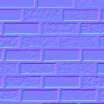 (called a normal map) instead of using