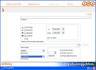 From this screen you can choose where you wish the file to be exported to.