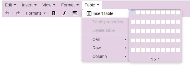 Some questions will require you to complete an existing table located within the answer box.