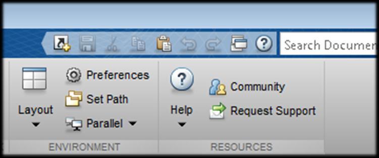 Quick Access Toolbar Place to put commonly used commands Any item from a tab or