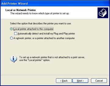 Printing with the PostScript (PS3) Printer Software - Windows Installing the PCL or PostScript Printer Software - Windows XP If you did not install the standard EPSON printer software, you need to