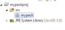 ->New->Package Name