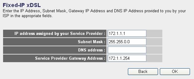 Please input MAC address of your computer here, if your service provider only permits computer with certain MAC address to access internet.