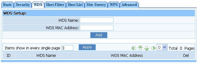 The SSID/name and MAC address of R2 will automatically be entered, and you can click on the Add button to finalize. Alternatively, you may manually enter the name and MAC address of R2 then click add.