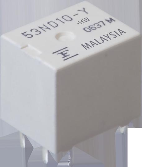 COMPACT HIGH POWER RELAY 1 POLE - 40A (For automotive applications) FBR53-HW Series FEATURES Small 40A relay High temperature grade (-40 C to 125 C) Contact arrangement Form U (form A)