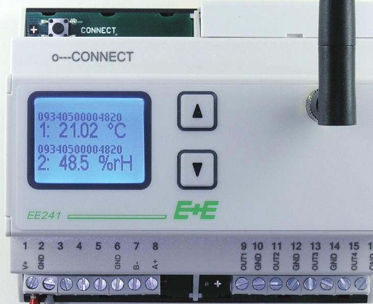 3.1.3 Operating Components On the display of the Base Station only the measuring signals of those sensors are indicated, which are also available at the 4 analogue outputs.